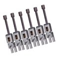 thumbnail image 4 of de 6 Monturas de Puente de Trémolo de Aleación de Zinc para Guitarra Eléctrica - 1 Plata Gloria Sillines Trémolo Bridge, 4 of 9