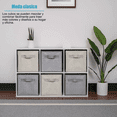 thumbnail image 3 of Caja De Almacenamiento Plegable BELUG 3pz Gris,Gris, 3 of 3