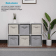 thumbnail image 3 of Caja De Almacenamiento Plegable BELUG 3pz Gris, 3 of 3