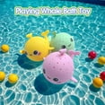 thumbnail image 3 of Bubble Blowing Whale Baby Squirt Toy For Bath Time, 3 of 8