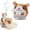 Rose Gold, variant on Interactive Dog Toy USB Rechargeable Talking Singing Dancing Pig Shape Pet Plaything for Active Dogs