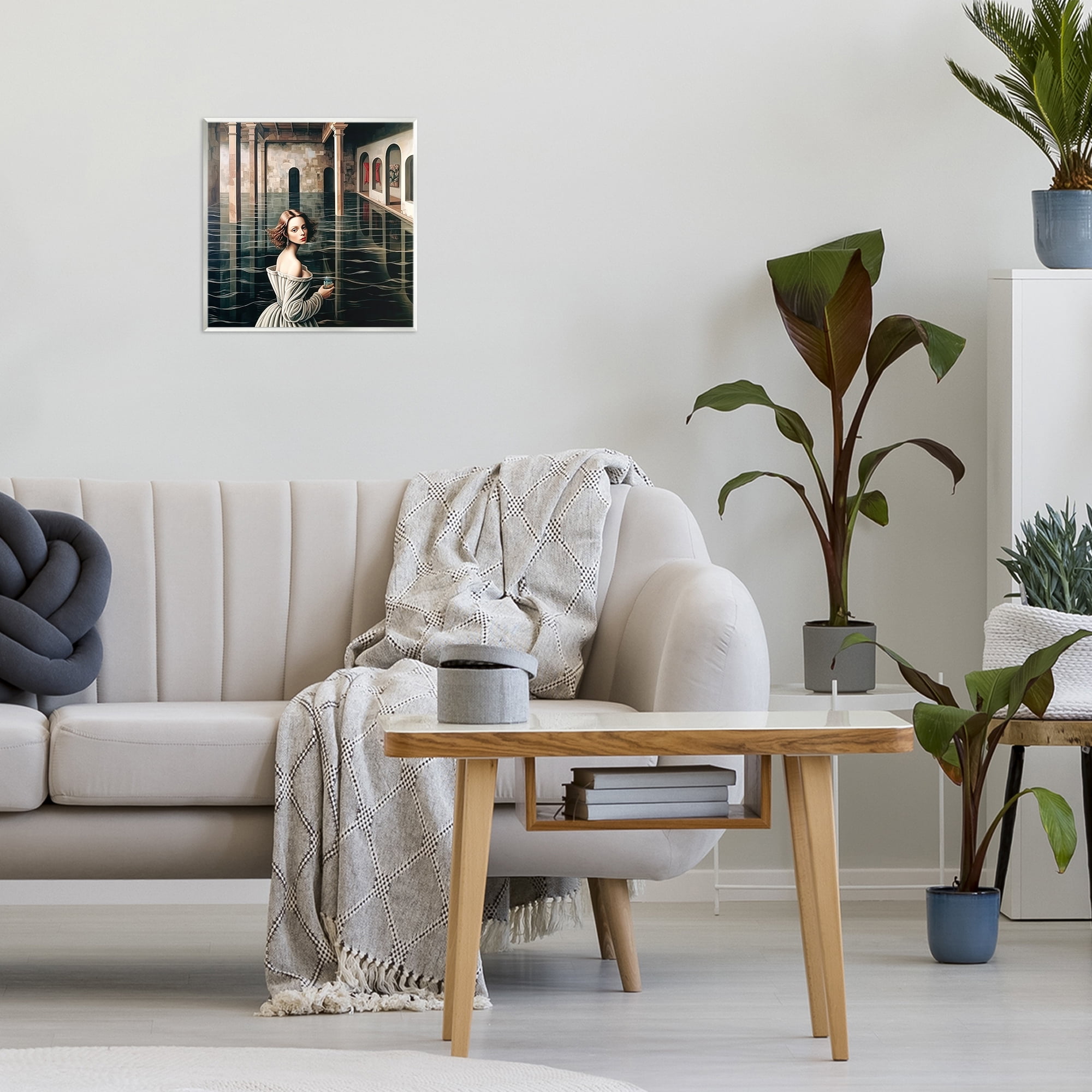 Portal Of Reflections Wall Plaque Art, design by Sasha