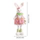 thumbnail image 2 of Easter Decorations Easter Bunny Gnomes Plush, 18" Easter Bunny Gnomes Plush for The Home,Rabbit Gnomes Stuffed Doll Gifts, Easter Decorations for Home (Pink), 2 of 8