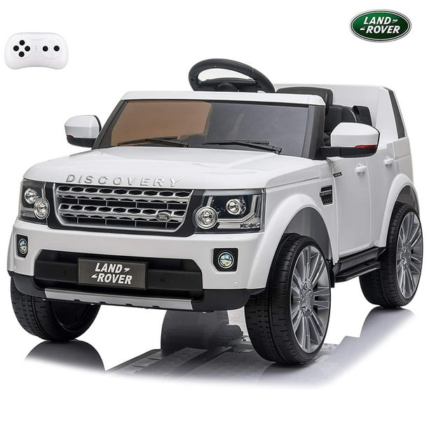 Simplify Bounty dispersion 12v Ride on Toy with Remote Control, White Land Rover Discovery Ride on  Truck Car, Battery Powered Ride on Toys for Girls Boys, Electric Vehicle  Ride on Car w/MP3, LED Lights, CL65 -