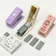 thumbnail image 4 of 2pcs/set Stapler With 400pcs Staples, Portable Stapler Cute Stapler For Desk, Cartoon Stationery School Supplies Small Office, Pink Blue White Purple 20 Staples Capacity, 4 of 5