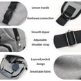thumbnail image 3 of Mochila bandolera multiusos, ligera, de una sola correa, ideal para senderismo, ciclismo, viajes y uso diario., 3 of 6