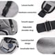 thumbnail image 3 of Mochila bandolera multiusos, ligera, de una sola correa, ideal para senderismo, ciclismo, viajes y uso diario., 3 of 5