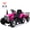 Red, variant on Acekid 12V Ride on Tractor, Electric Tractor with Trailer, Remote Control