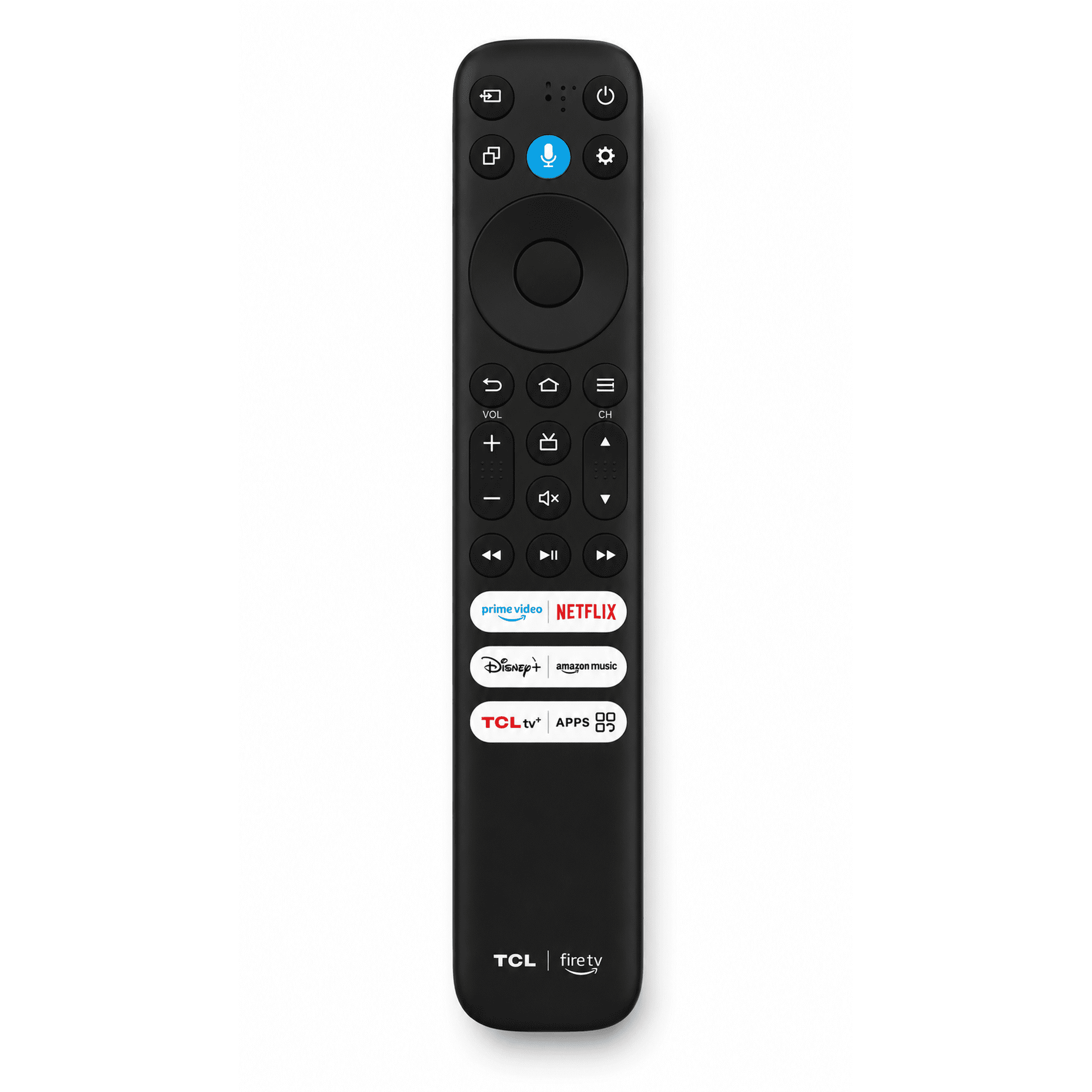 OEM RC813 / CMB1 Voice Remote for TCL Amazon Tv, Compatible with TCL Q550F | Voice | Netflix | Prime Video | TCLtv+ | Disney+ | Amazon Music | Apps- G0401-000249