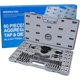 thumbnail image 1 of Juego de machos y matrices Juego de 60 machos y matrices estándar métricos y SAE - Kit de herramientas de reroscado para cortar roscas externas e internas - Con almacenamiento de accesorios, 1 of 5
