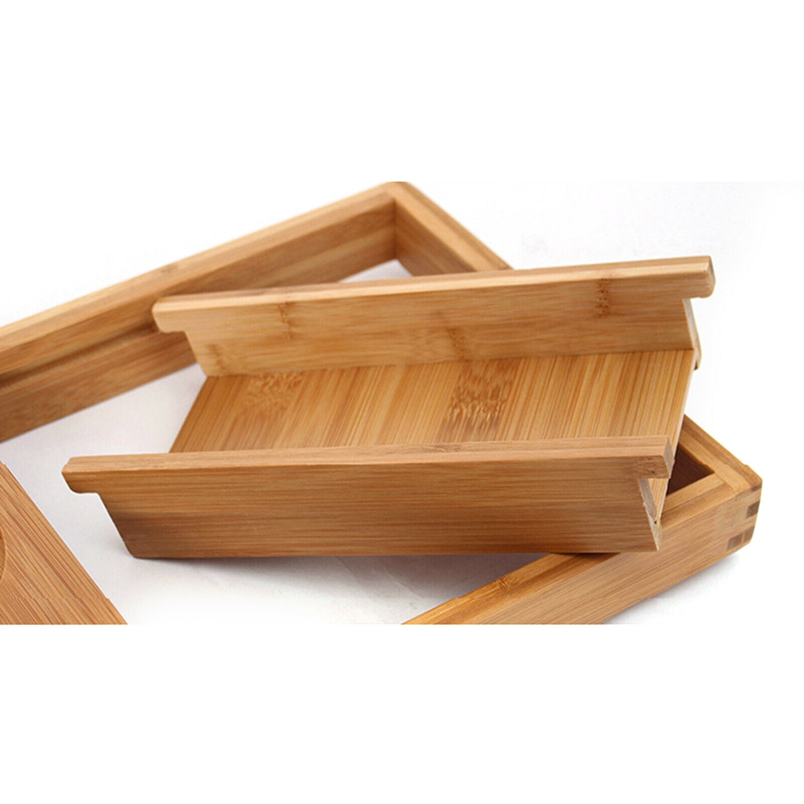 Futchoy Bamboo Bathtub Tray Caddy Non Slip Strechable Expendable Bath Tray for Tub with Book Wine Pad Tablet Holder Bathroom Reading Organizer Tray Soap Organizer Rack Shelf