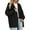 4733-Black, variant on CASSIE LIZ Plus Size Sweaters Fall Cardigans for Women Fashion Open Front Cardigans Casual Womens Winter Long Sleeve Lightweight Knit Holiday Sweaters with Pocket Solid/Plaid/Leopard/Floral (XL-5XL)
