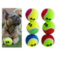 thumbnail image 3 of 6 PCS Pet Tennis Balls Dog Puppy Fetch Set Catch Play Toy Thrower Cat Fun Bounce, 3 of 3