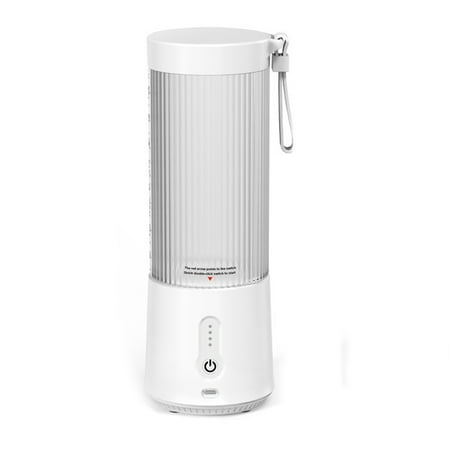 

Portable Blender Personal Size Blender for Smoothies and Shakes 16 Oz Mixer USB Rechargeable Blenders White