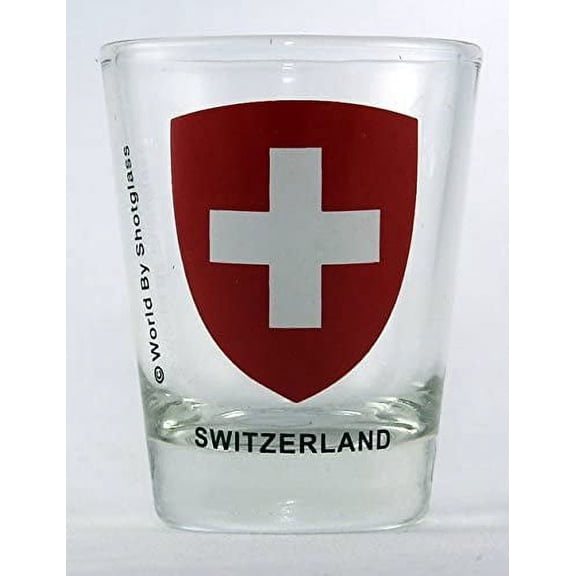 Switzerland Flag Shot Glass