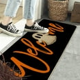 thumbnail image 2 of Sm:)e Ghost Welcome Halloween Doormat, Black, 17x47 Inch, 2 of 7