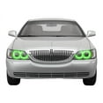 thumbnail image 2 of Flashtech RGB Multi Color Bluetooth LED Halo kit for 2005-2011 Lincoln Town Car Headlights, 2 of 11