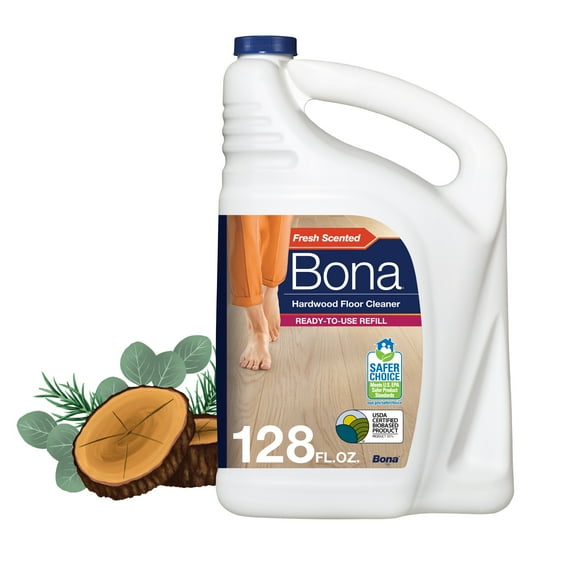 Bona® Hardwood Floor Cleaner Refill with Cedar Wood Scent 128 Fl Oz