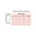 thumbnail image 4 of BLISSFUL STEP Square Toe Cross Strap Pearl Decor Chunky Heel Slide Sandals for Women White 5.5, 4 of 6