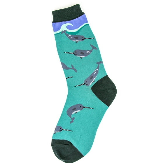 Narwhal Whale Women's Socks