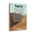 thumbnail image 2 of Scripture Walls Psalm 131 Heart Not Haughty Bible Chapter Canvas Christian Wall Art Ready to Hang Unframed, 2 of 18