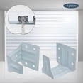 thumbnail image 4 of Maoww 4x Durable Blinds Center Support Bracket Iron Holder for Wood Faux Blinds, 4 of 8