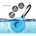 thumbnail image 4 of Case for Airtag 1 / 2 / 4 Packs, Silicone Protective Circle Airtags Holder Case Cover Skin Anti Scratch with Keyring Keychain, Key Pet Wallet Bluetooth Finder Locator, 4 of 4