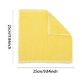 thumbnail image 3 of WUSUOWEI 4PCS Cleaning Cloths,Square Washcloths,9Inch,Microfiber Cleaning Towels,Non Streak,Non Abrasive,Reusable and Washable,Absorbent Kitchen Bathroom Hand Dish Cloths for Drying, 3 of 8