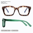 thumbnail image 3 of Gafas IBOANN de gran tamaño que bloquean la luz azul para mujer, 3 of 8