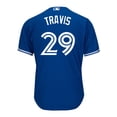 thumbnail image 1 of Men's Devon Travis Toronto Blue Jays MLB Cool Base Replica Away Jersey, 1 of 2