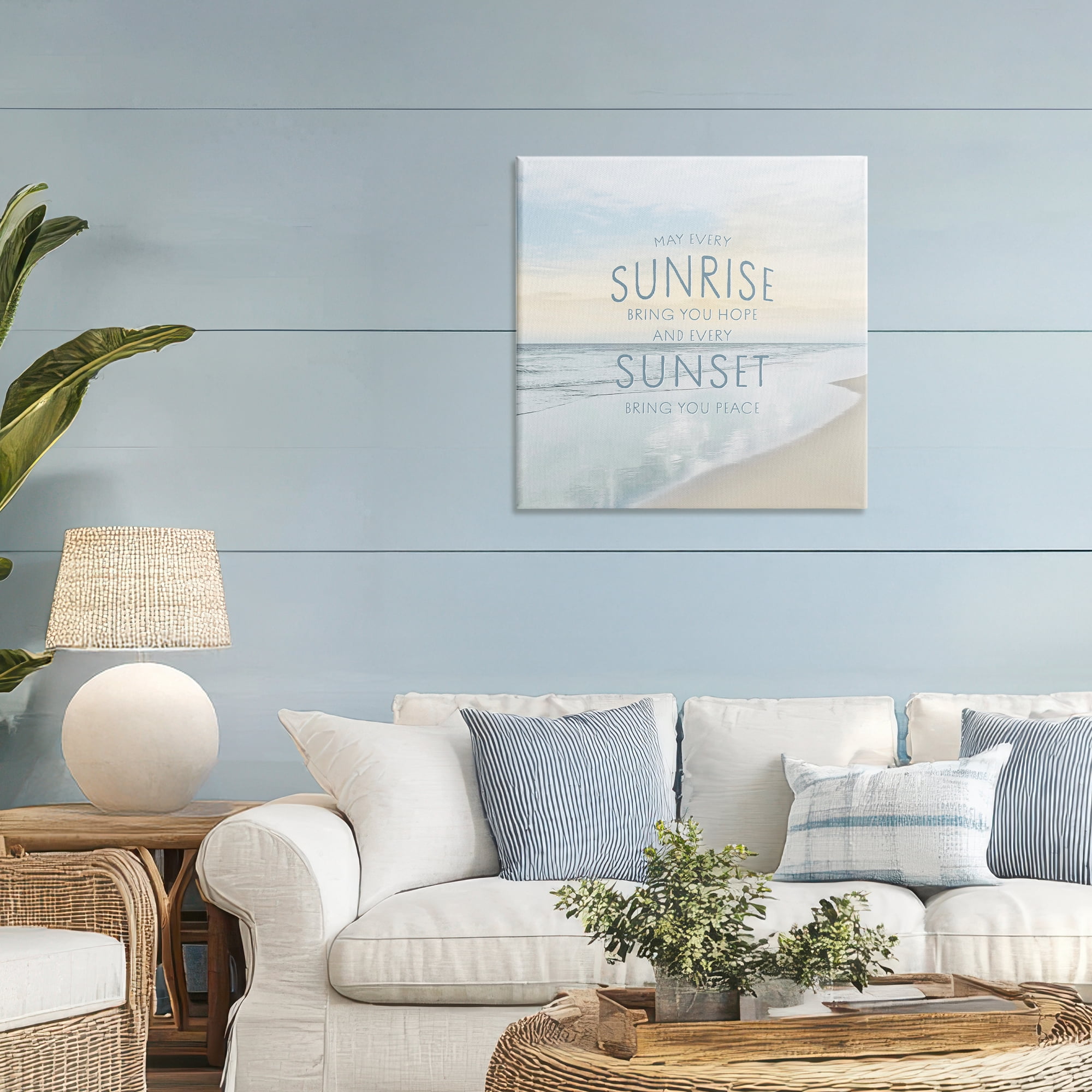 Stupell Industries Sunrise & Sunset Statement Canvas Wall Art, design by Natalie Carpentieri