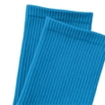 thumbnail image 2 of Fancifize Ribbed Socks for Teen Boys Girls Kids Basic Soft Casual Stretch Solid Color Mid Socks, 2 of 5
