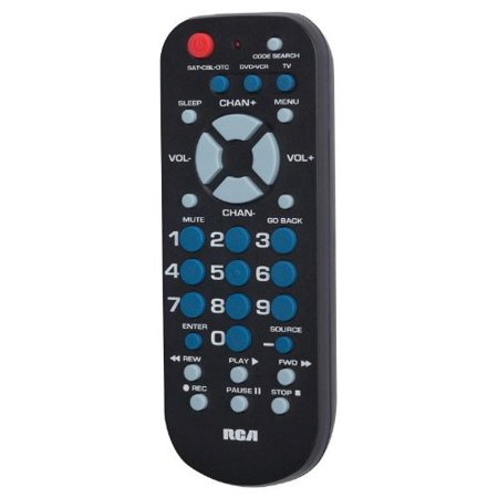 RCA RCR503BR 3-Device Palm-Sized Universal Remote (Best Universal Tv Remote)