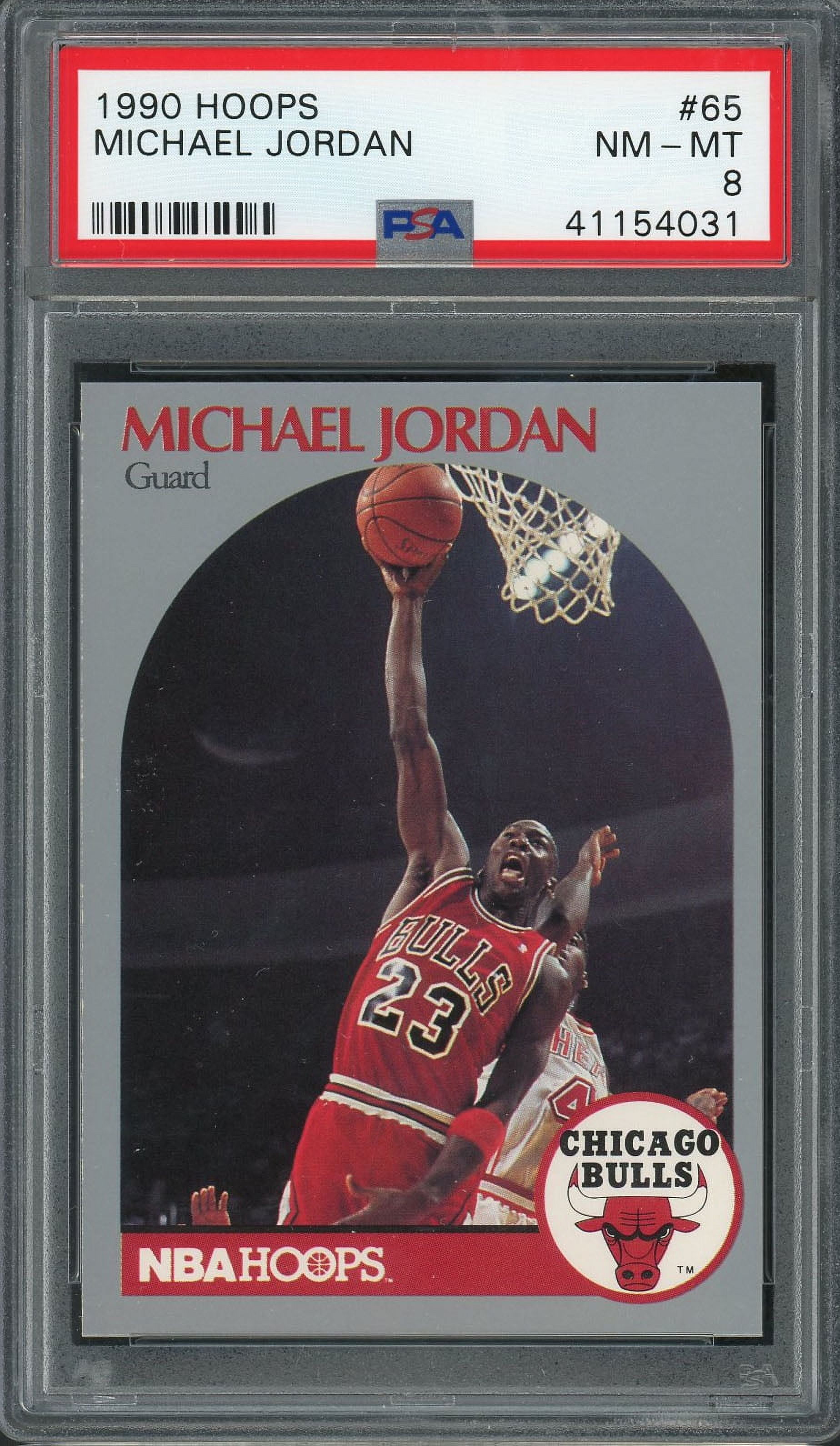 Michael Jordan 1990-91 Skybox Basketball Card #41 Graded PSA Michael Jordan 1990-91 Skybox Basketball Card #41 Graded PSA