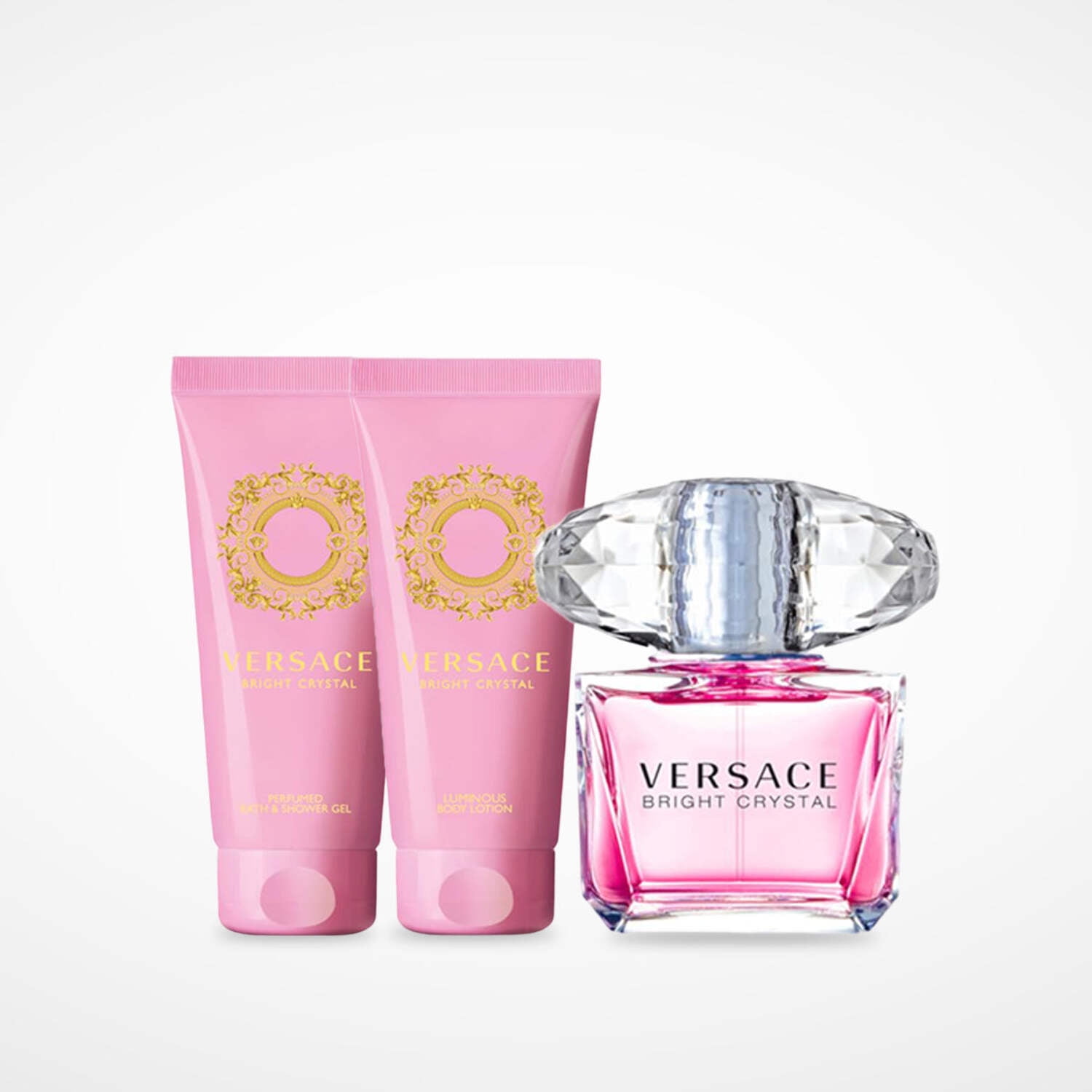 【 新品未使用 VERSACE Bright Crystal ギフトセット 】 Versace Bright Crystal Fragrance - 4 Piece Eau De Toilette