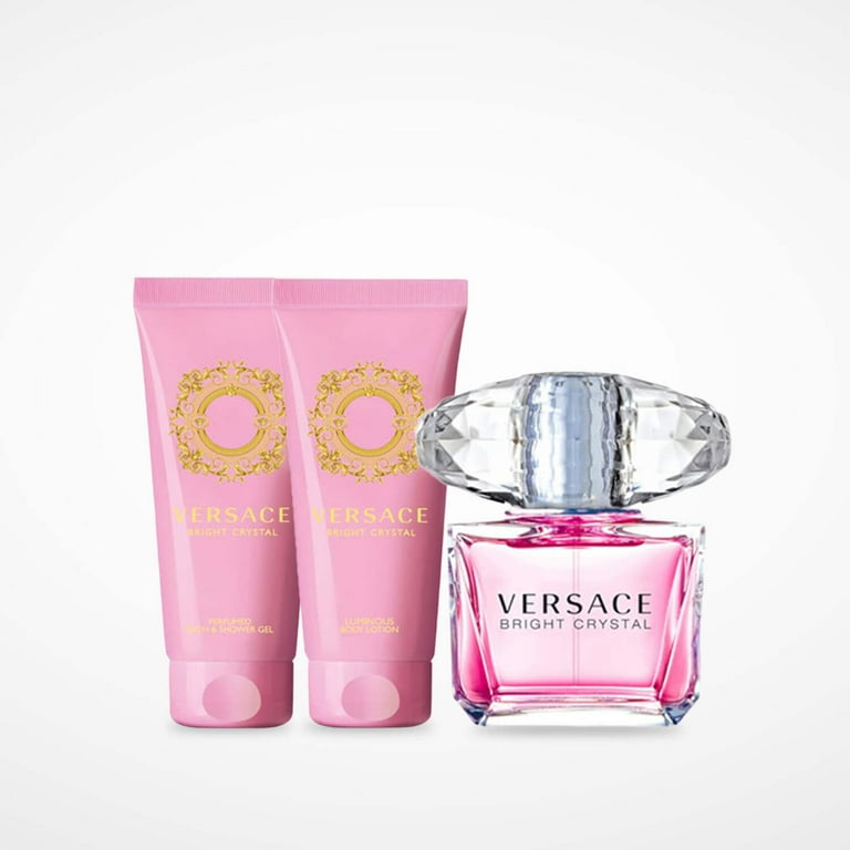 Versace Bright Crystal Fragrance - 4 Piece Eau De Toilette