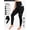 black, variant on DDLUYY Women's Plus Size Butterluxe High Waist Tummy Control Yoga Leggings Running Workout Athletic Pants with Pockets(M-5XL)
