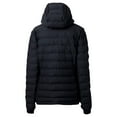 thumbnail image 3 of Women's Cutter & Buck  Black San Diego Padres City Connect Mission Ridge Repreve Eco Insulated Full-Zip Puffer Jacket, 3 of 3