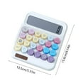 thumbnail image 3 of Staron under $5! Solar Calculator Dopamine Color, Large Screen 12 Digit Display, Portable Calculator for Elementary Math Learning School, 3 of 6