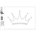 thumbnail image 2 of Sticker - Decal - JDM - Die cut - Crown Decal Car Window Laptop - white - 149mm x86mm, 2 of 2
