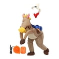 thumbnail image 2 of Disfraz inflable para montar a caballo, carnaval, cumpleaños, traje de jinete de caballo occidental Gris, 2 of 9