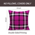 thumbnail image 2 of LALILO Throw Pillow Covers Lumberjack Trendy Hipster Tartan And Cushion Cover 18" x 18", 2662 Pack, 2 of 6