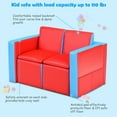 thumbnail image 6 of Gymax Multi-functional Kids Sofa Table Chair Set Couch Storage Box Furniture Bedroom, 6 of 10