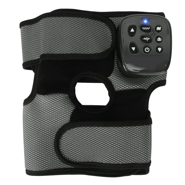 Heated Knee Brace Massager, Electric Heated Knee Massager 2 Vibration Point Massage For Daily Use
