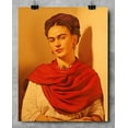 thumbnail image 6 of Lone Star Art Frida Kahlo Warm Portrait - 11x14 Unframed Print - Perfect Southwest Home Decor, 6 of 6