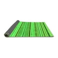 thumbnail image 2 of Ahgly Company Indoor Rectangle Abstract Green Modern Area Rugs, 3' x 5', 2 of 4