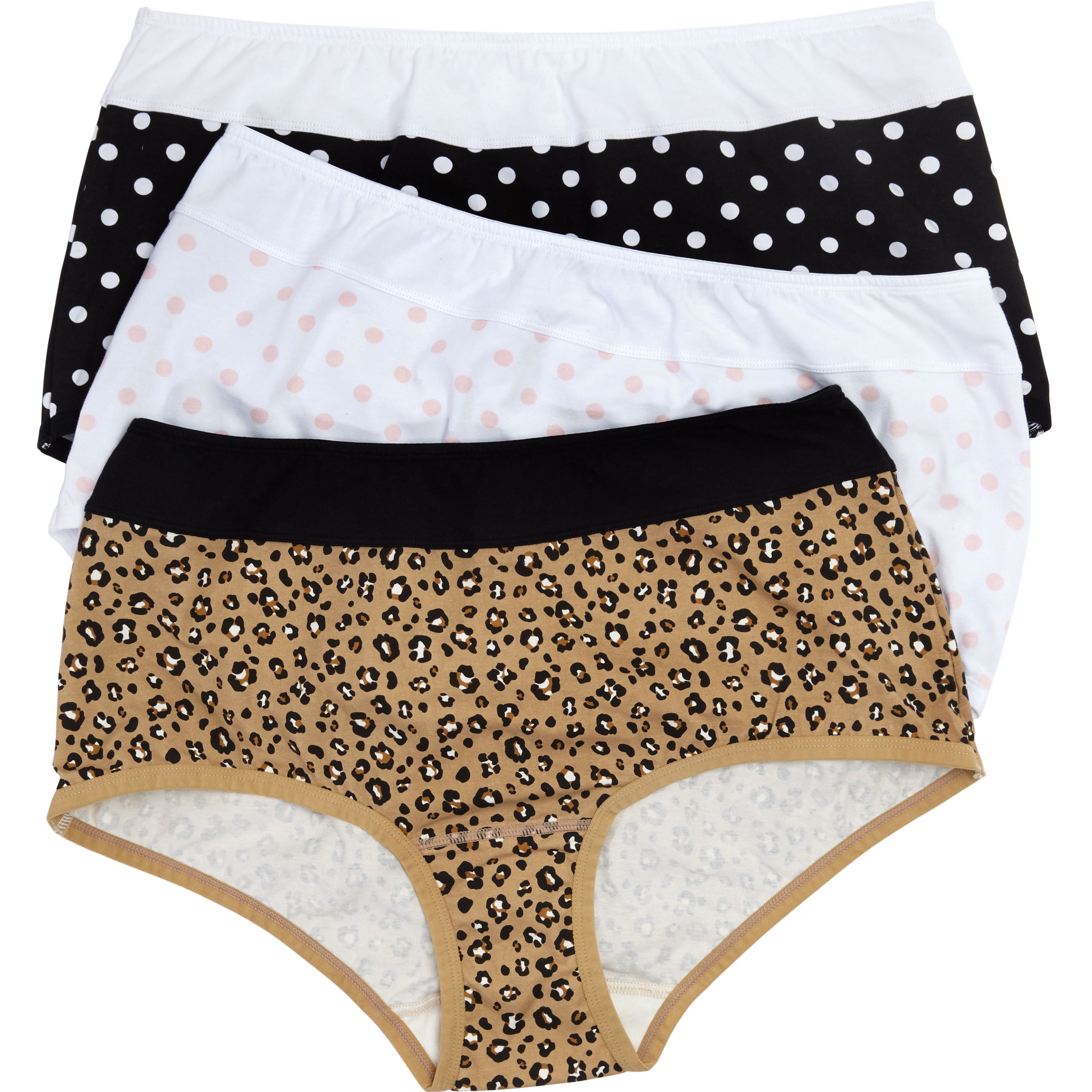 Comfort Choice Comfort Choice Plus Size 3pack Color Block Fullcut