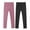 Black + Date Red, variant on Girls Footless Leggings Kids Athletic Dance Yoga Running Legging Shark Pants Skinny Workout Pants with Pocket 4-12Y