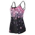 thumbnail image 6 of Swimsuit for Women 2024 Tankini Printed 2 Piece Bathing Suits with Shorts Athletic Swimdress Swimwear, 6 of 6