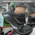 thumbnail image 5 of Safety Trainers Slip Resistant Steel Toe Cap Trainers for Men Women Puncture Proof Industrial Work Shoes Breathable Comfortable, 5 of 7
